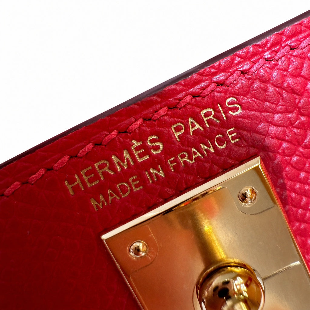 Mini Kelly II 5.5cm Epsom Leather with Gold Buckle — Sophisticated Small-Scale Bag