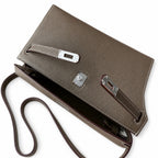 Classic Hand-Carry Silhouette: Kelly Family Underarm Shoulder Bag
