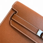 Convertible Clutch: Kelly Depeches 25cm Evercolor Leather with Shoulder Strap