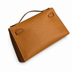 Mini Kelly Generation Sesame Swift Leather 22cm Handmade — Streamlined Mini Handbag