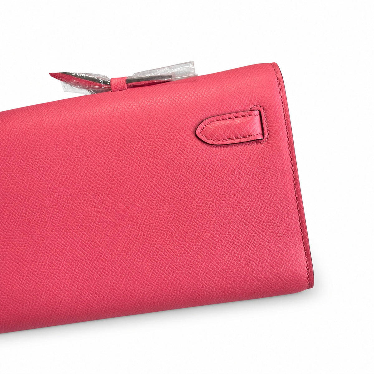 Slim Evening Clutch: Kelly Cut 31 Clutch Epsom Leather Lipstick Powder