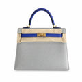 Kelly 25 Epsom color block order — Streamlined Top-Handle Handbag