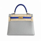 Kelly 25 Epsom color block order — Streamlined Top-Handle Handbag