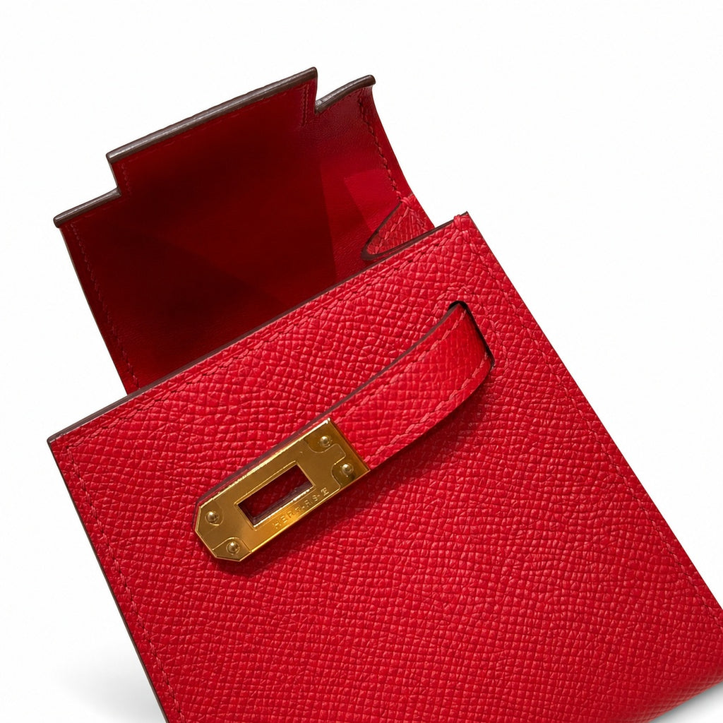 Mini Kelly II 5.5cm Epsom Leather with Gold Buckle — Sophisticated Small-Scale Bag