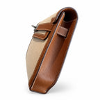 Kelly Depeches 25cm Swift Leather with Shoulder Strap — Versatile Hand-Carry Clutch