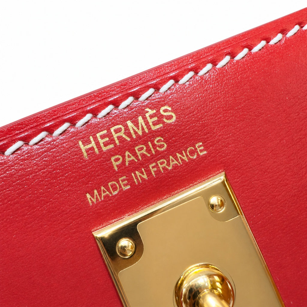 Kelly 7cm with Gold Buckle Handmade — Distinctive Hand-Carry Bag