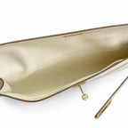 Kelly Cut 31 Clutch Epsom Leather Milkshake White — Sophisticated Evening Clutch