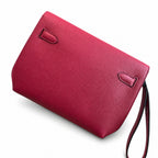 Kelly Depeches 25cm Togo Leather with Shoulder Strap — Convertible Clutch