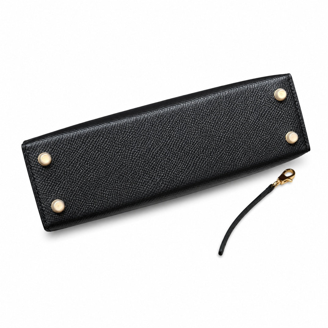 Mini Kelly II 5.5cm Epsom Leather with Gold Buckle — Distinctive Petite Bag