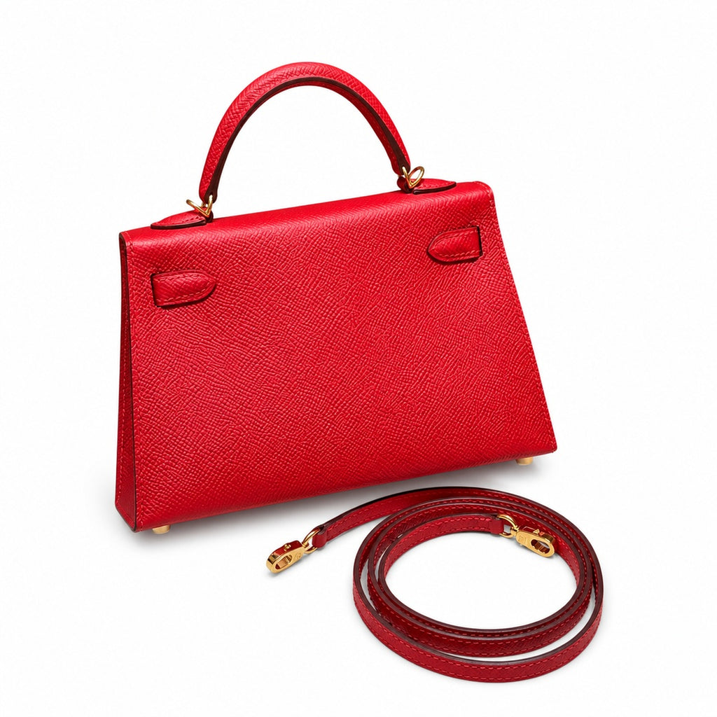 Mini Kelly II 5.5cm Epsom Leather with Gold Buckle — Sophisticated Small-Scale Bag