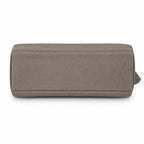Kelly Messenger messenger bag for men and women, light gray Gold Buckle, imported leather, all-steel hand-waxed thread, the highest — Refined Top-Handle Bag