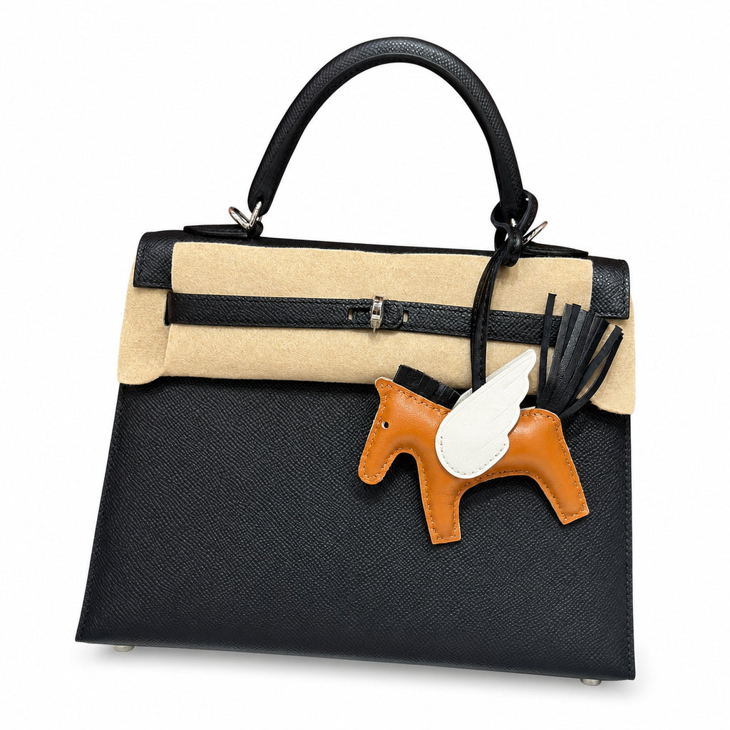 Kelly 25, imported Epsom, four diamond colors — Refined Top-Handle Bag