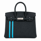 Mini Birkin 25cm Officier Edition in Cypress Green Togo & Swift Calfskin — Refined Structured Tote