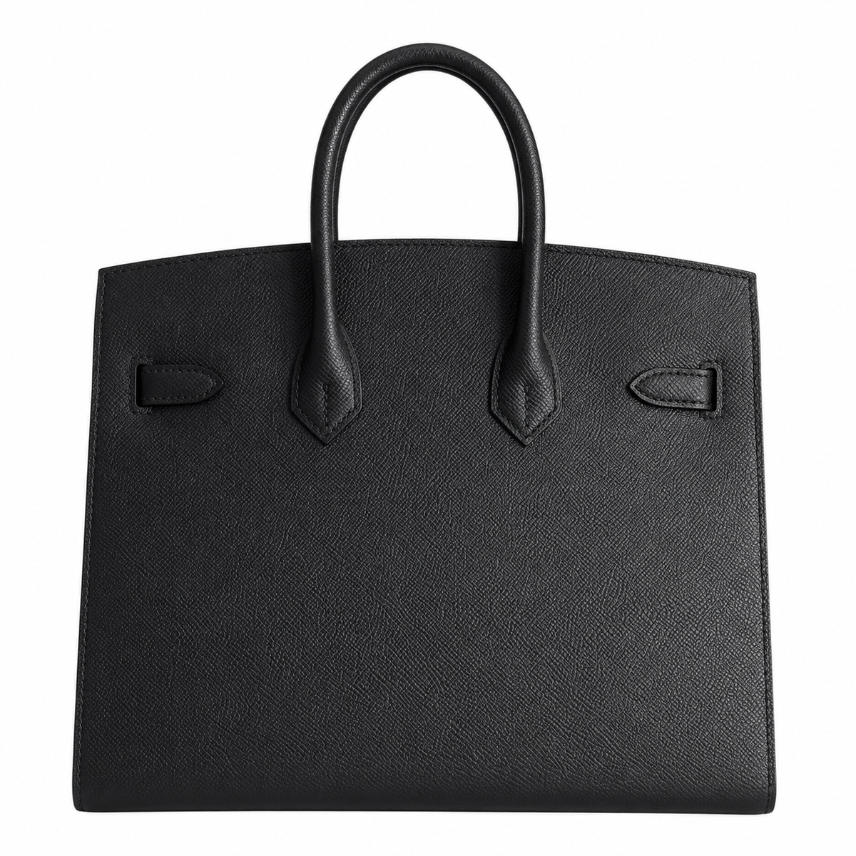 Birkin 25 Sellier 89 Black Epsom Gold Hardware — Distinctive Carryall Silhouette