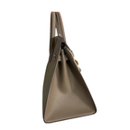 Birkin 25 Sellier 18 Etoupe Epsom Gold Hardware — Elegant Hand-Carry Design