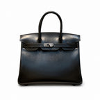 Rare Limited Edition Birkin 30cm So Black Total Matte-Hardware Luxury Tote — Distinctive Carryall Silhouette