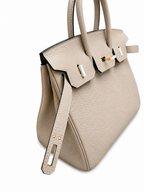Birkin 25 Retourne in Trench Togo Leather (Gold Hardware) — Refined Structured Tote