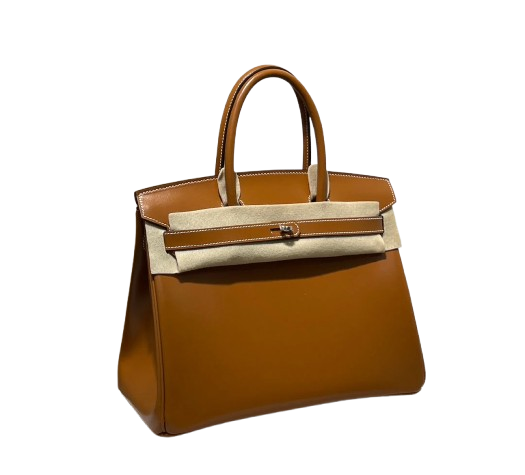 Birkin 30 Sellier in Gold Boxcalf Leather (Palladium Hardware) — Timeless Structured Handbag